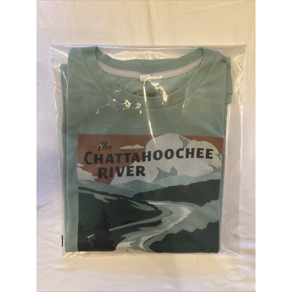 The Landmark Project Graphic Tee, Size M, The Chattahoochee River